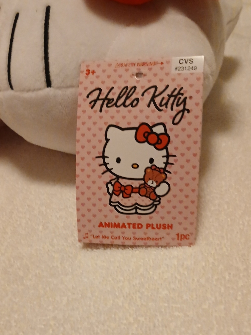 LOT of 2 — “2026 HELLO KITTY”
Valentines Greeter & Animated plush greeter - Picture 5 of 13